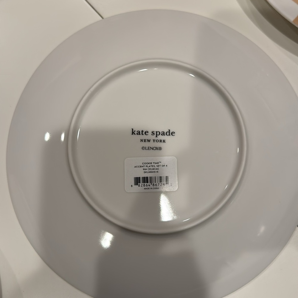 Kate Spade Cookie Time Accent Plates - Picture 7 of 11